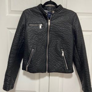 Gap leather jacket